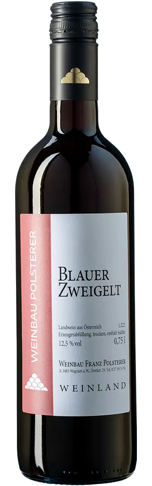 Flaschenfoto Blauer Zweigelt