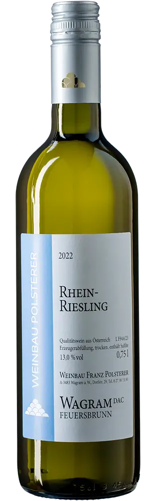 Flaschenfoto Rheinriesling 2022